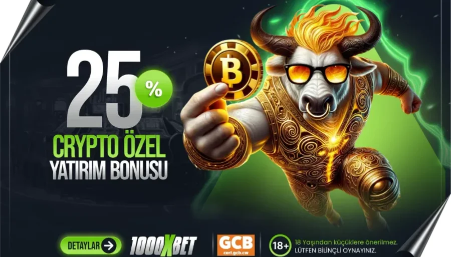 %25 Kripto Spor ve Casino Yatırım Bonusu