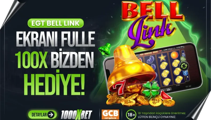 EGT Bell Link Oyunlarında Ekranı Fulle 100X Kazan