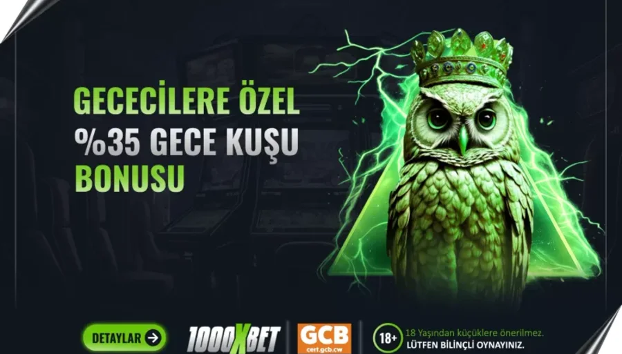 Gece Kuşu %35'e Varan Casino Kayıp Bonusu