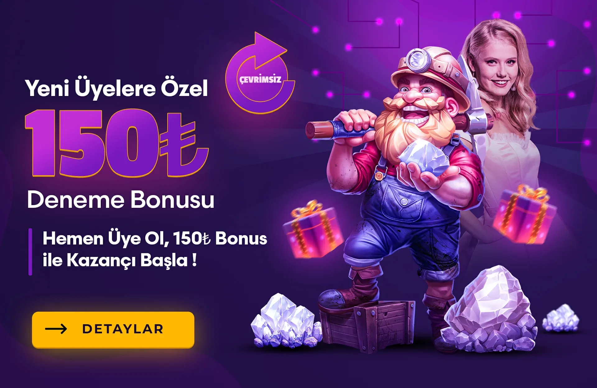 150₺ Deneme Bonusu
