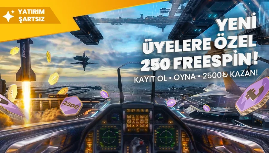 250 Freespin Deneme Bonusu!