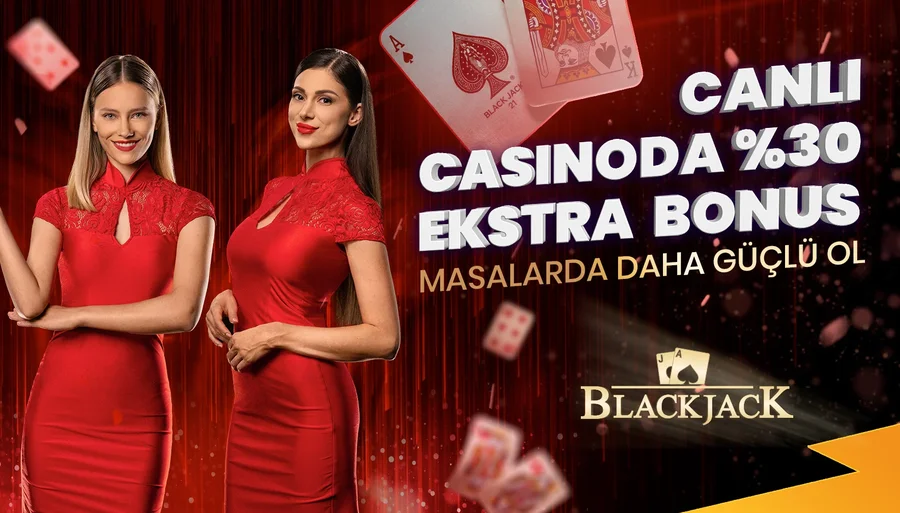 %30 Günlük Canlı Casino Bonusu!