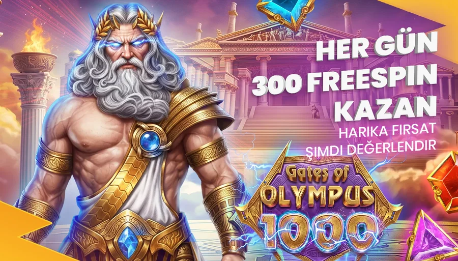300 Freespin Günlük!