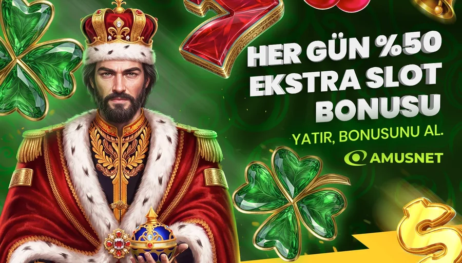 %50 Günlük Amusnet Yatırım Bonusu!