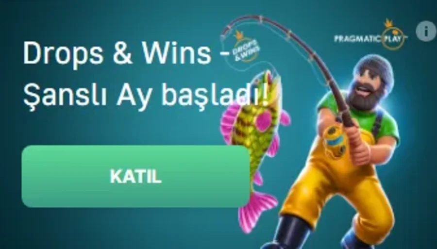 Drops & Wins - Şanslı Ay başladı!