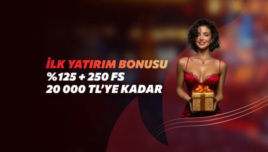 İlk Yatırım Bonusu – %125 + 250 FS