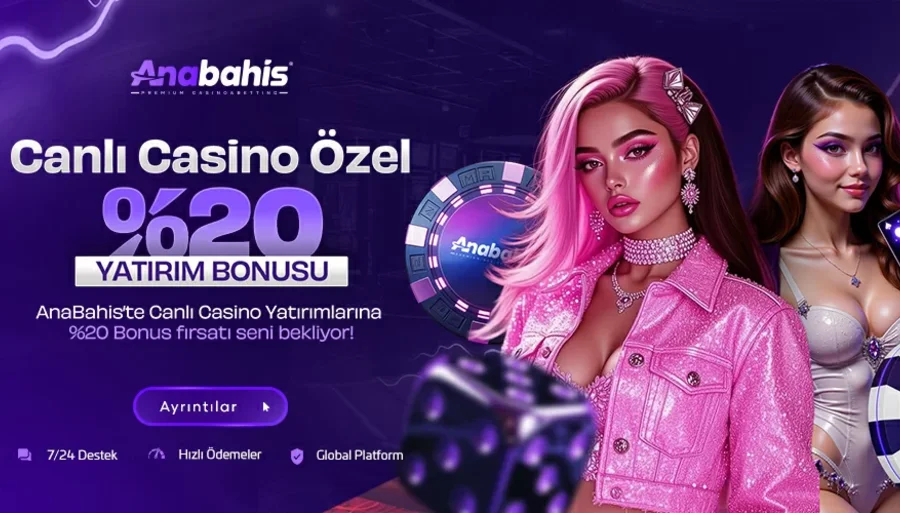 Canlı Casino Özel %20 Yatırım