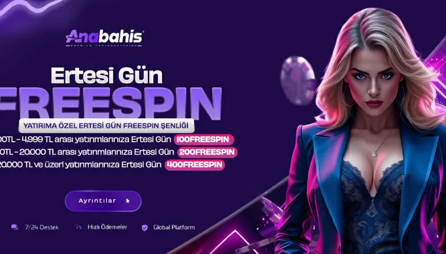 YATIRIMA ÖZEL ERTESİ GÜN FREESPIN!