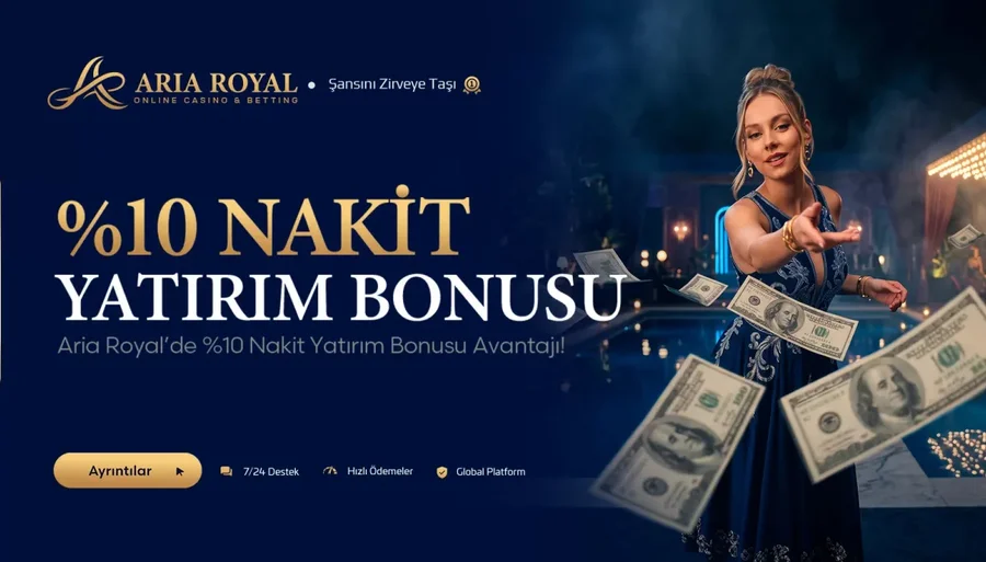%10 Nakit Yatırım Bonusu!