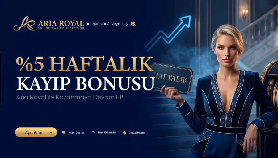 %5 Haftalık Kayıp Bonusu