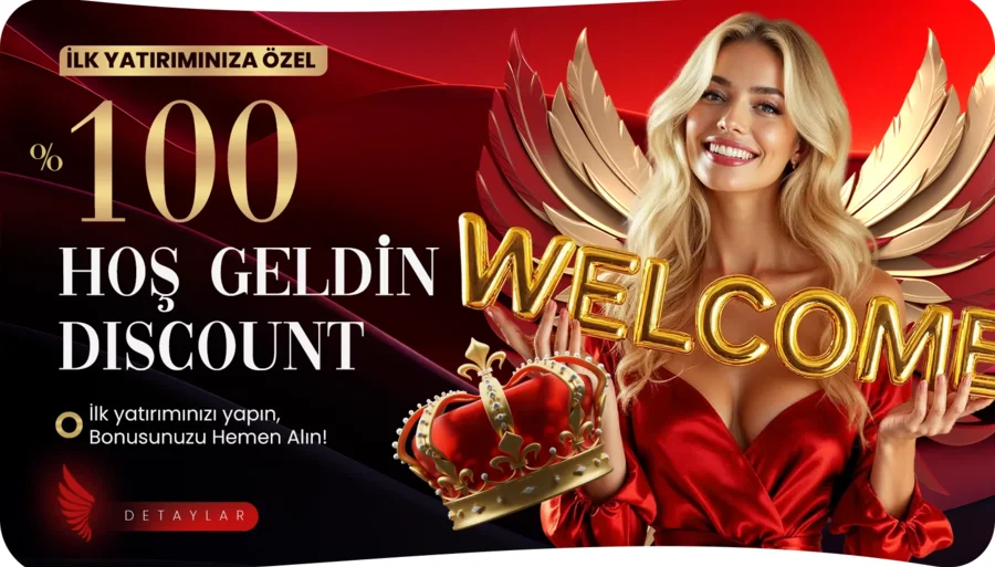 %100 Hoşgeldin Discount