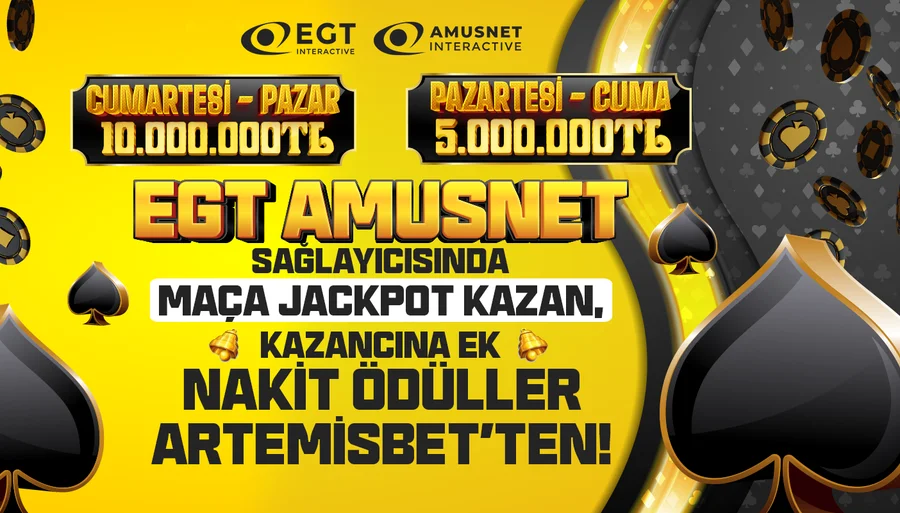 Maça Jackpot Kazanana 10.000.000₺'ye Varan Nakit Ödül