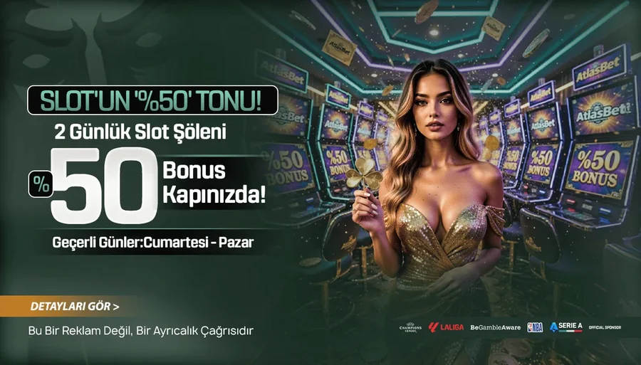 %50 Slot Bonusu