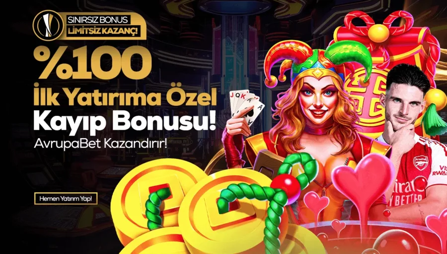 Avrupabet %100 Kayıp Bonusu İlk Yatırıma Özel