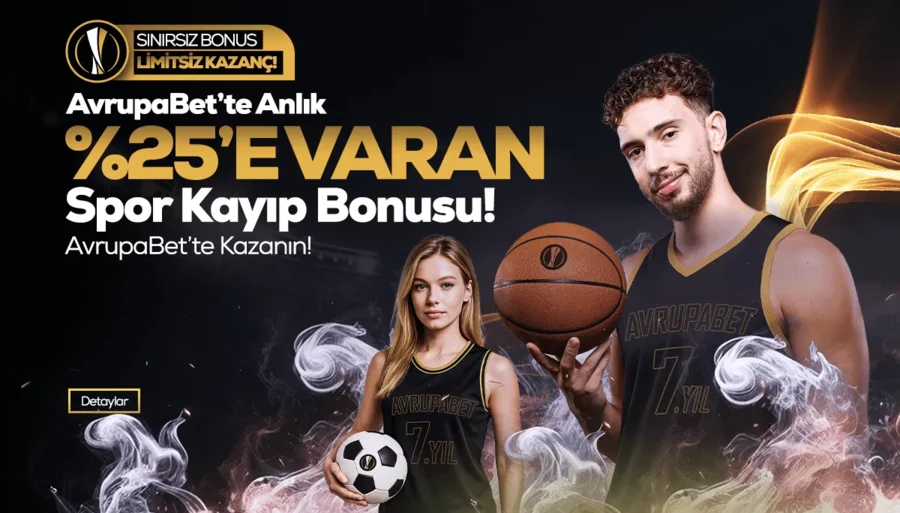 Avrupabet %25'e Varan Anlık Spor Kayıp Bonusu