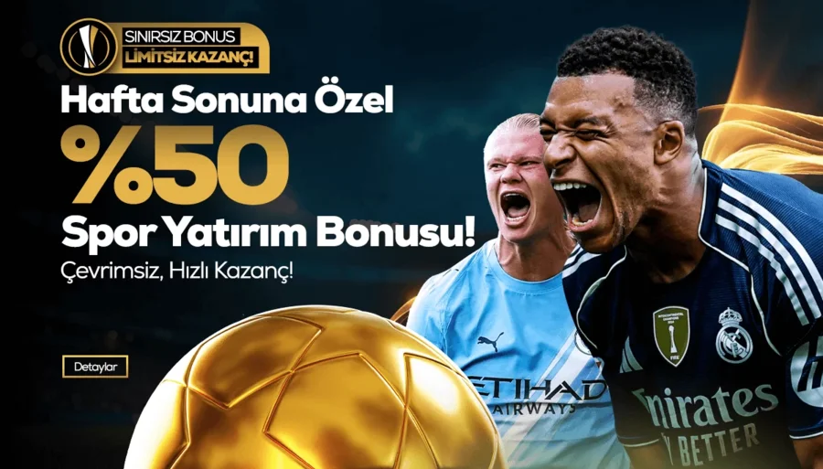 Avrupabet Hafta Sonuna Özel %50 Spor Yatırım Bonusu
