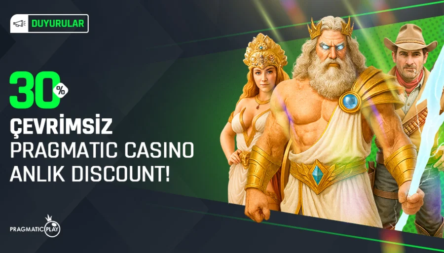 %30 Çevrimsiz Pragmatic Slot Discount