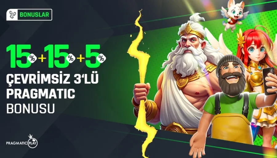 Çevrimsiz Üçlü Bonus - Pragmatic Özel