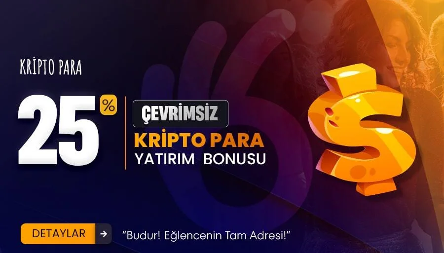 %25 Çevrimsiz Kripto Yatırım Bonusu