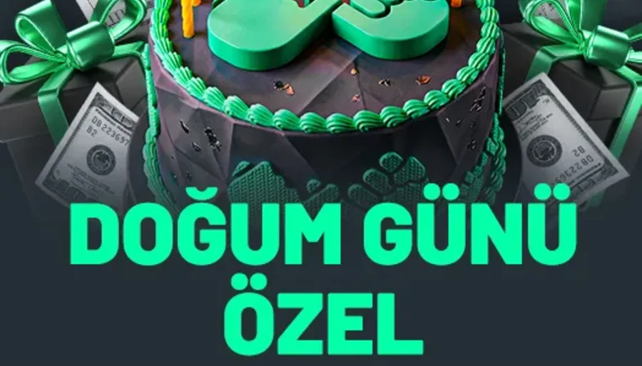 Doğum Gününüze Özel Hediye Bonusu