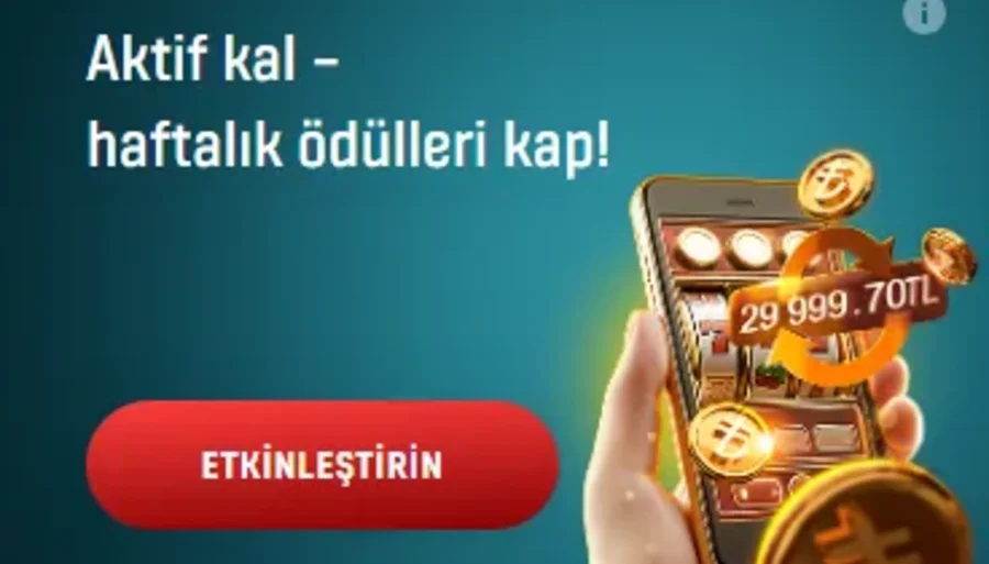 Aktif Kal – Haftalık Ödülleri Kap