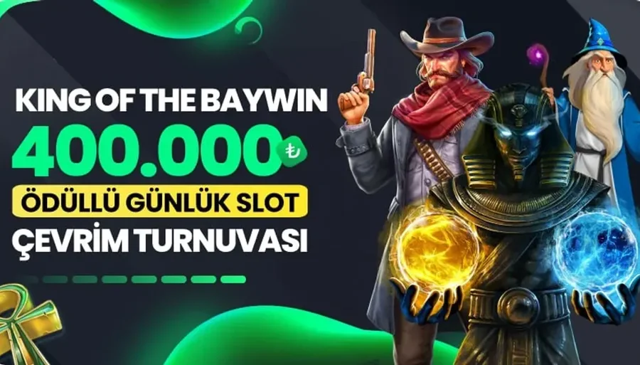 400.000₺ Ödüllü Günlük Slot Turnuvası