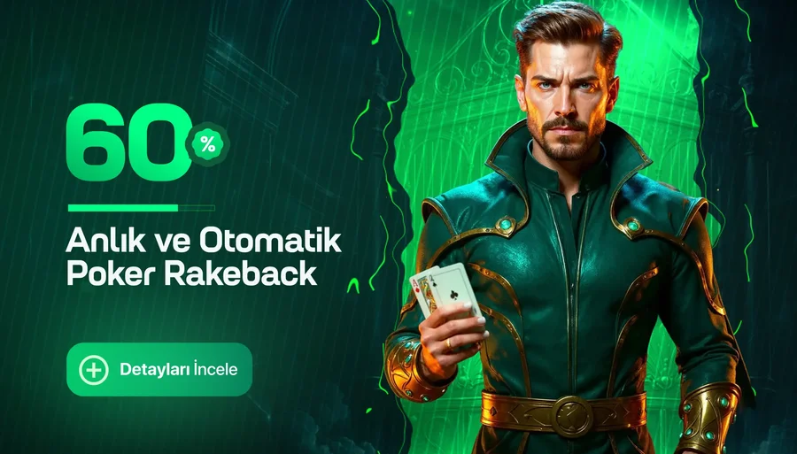 Belugabahis Anlık ve Otomatik Poker Rakeback