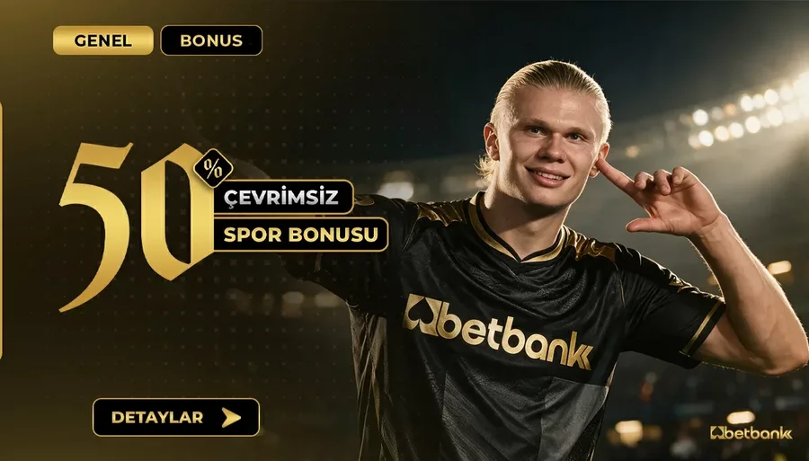 %50 Çevrimsiz Spor Bonusu