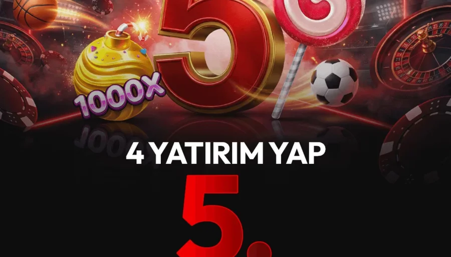 4 Yatırım Yap, 5.'si Bizden!