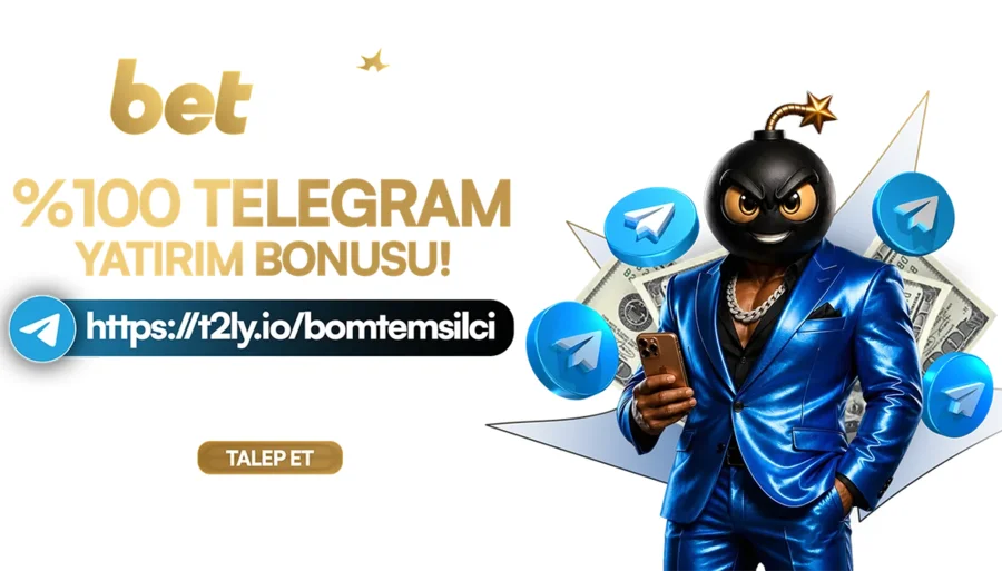 %100 Telegram Yatırım Bonusu!