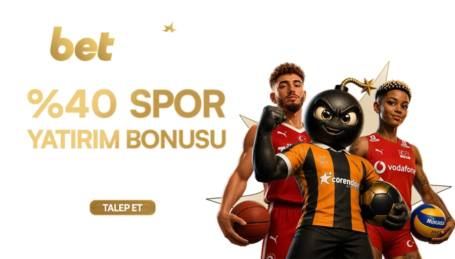 %40 Spor Yatırım Bonusu
