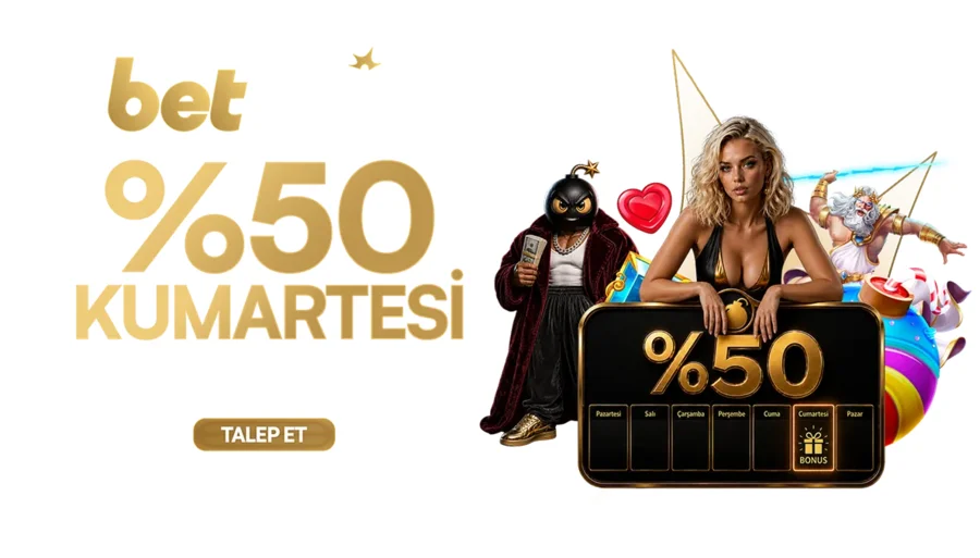%50 Kumartesi Bonusu