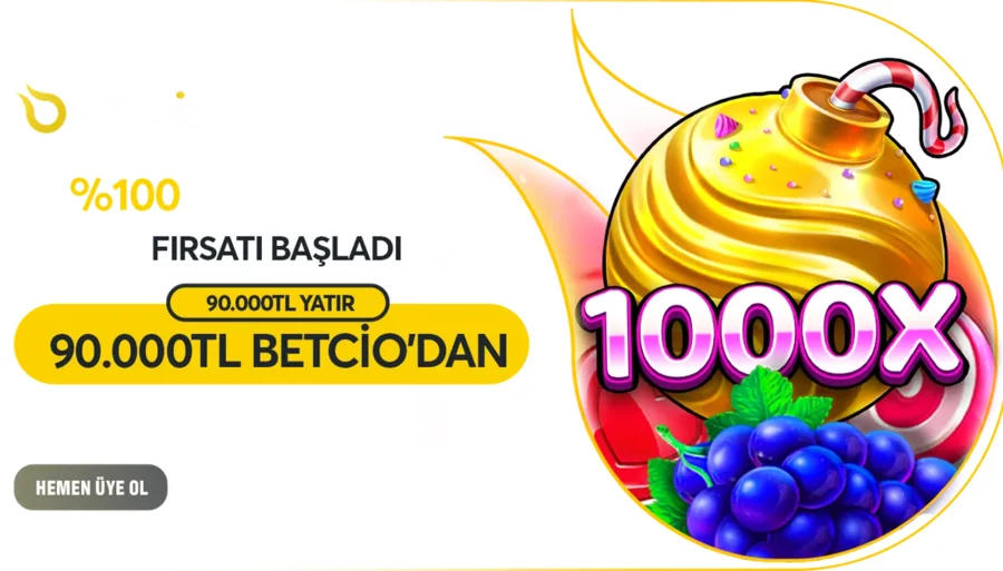 Betcio %100 Happy Hours!