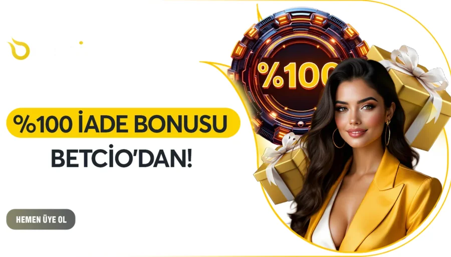 Betcio %100 Casino İade Bonusu