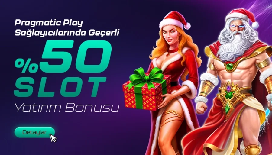 Pragmatic Play'de Geçerli %50 Slot Yatırım Bonusu