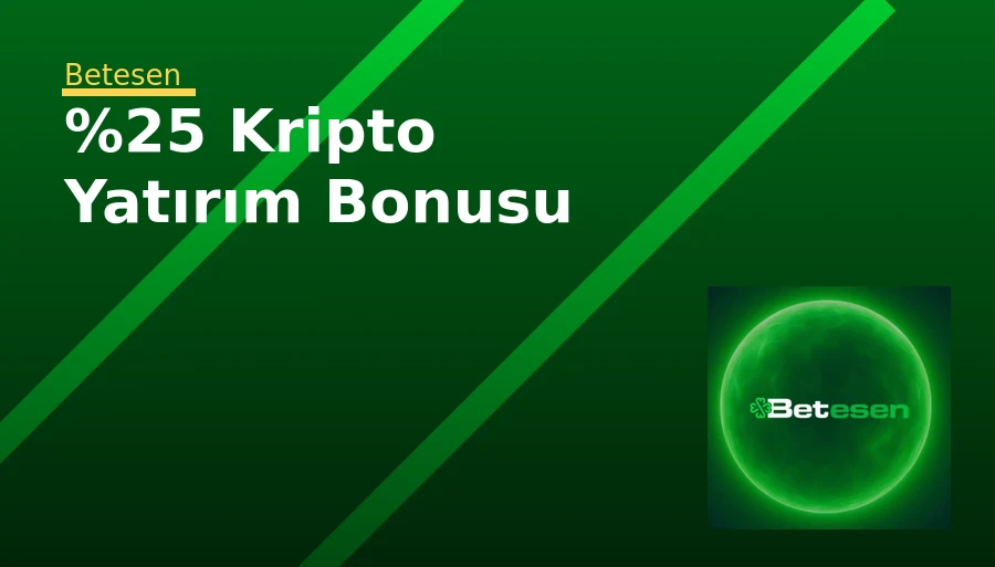 %25 Kripto Yatırım Bonusu