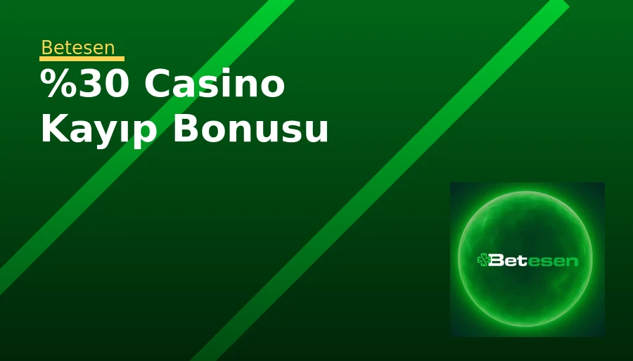 %30 Casino Kayıp Bonusu