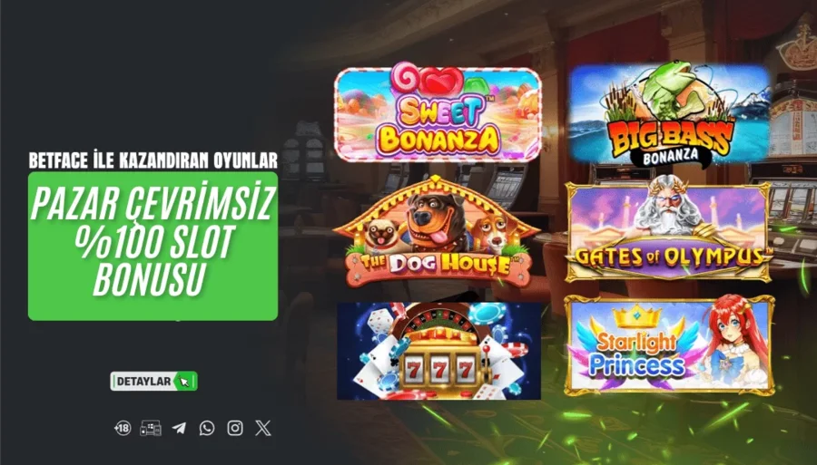 Pazar Günü Özel %100 Yatırım Bonusu