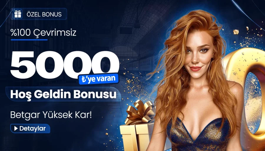 İlk Yatırıma %100 Çevrimsiz Bonus