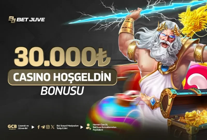 30.000 TL Casino Hoşgeldin Bonusu