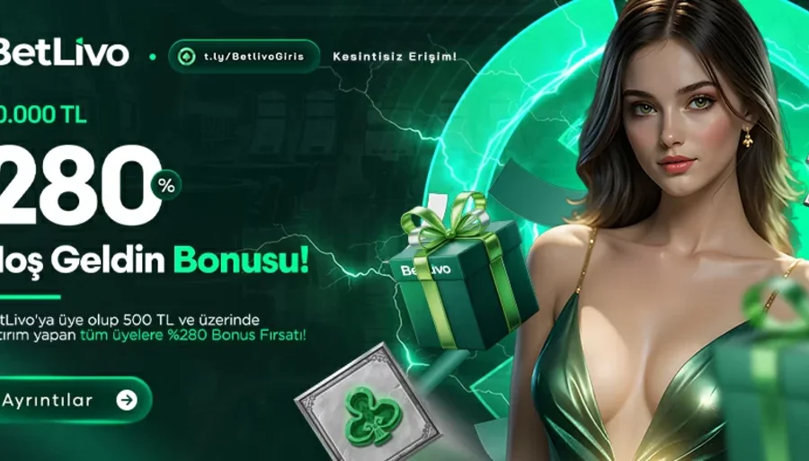 Tüm Alanlarda Geçerli %280 Hoş Geldin Bonusu