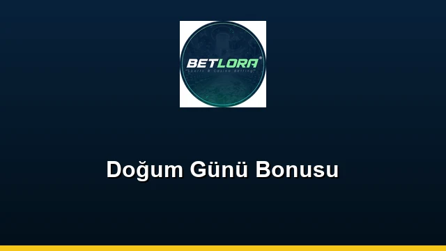 Doğum Günü Bonusu