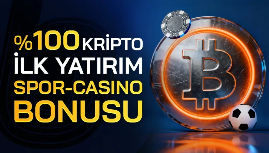 Betoffice %100 Kripto İlk Yatırım Bonusu Spor/Casino
