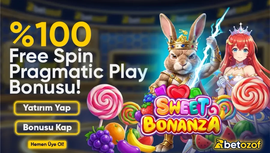 %100 FREESPİN PRAGMATIC PLAY BONUSU