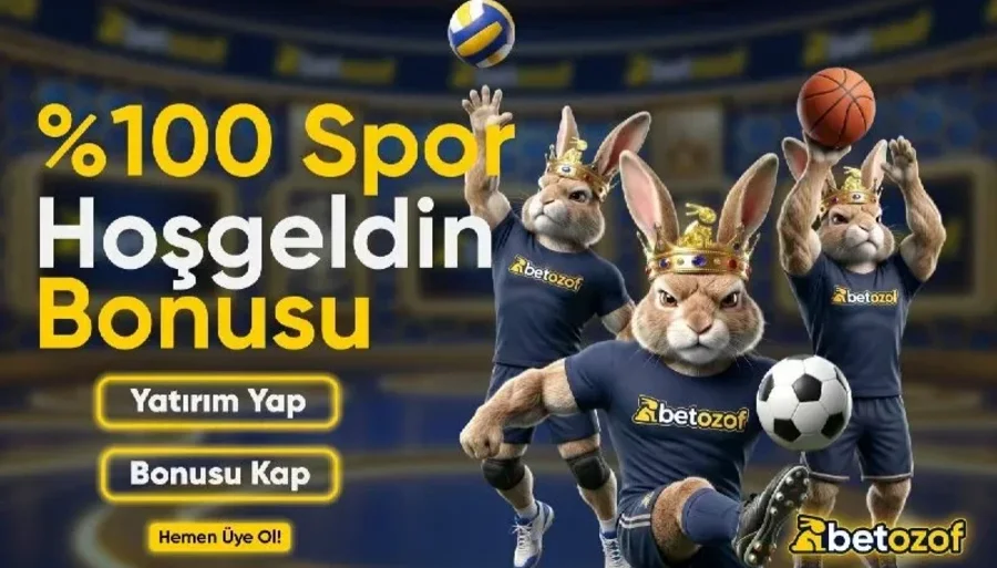 %100 HOŞGELDİN SPOR BONUSU!