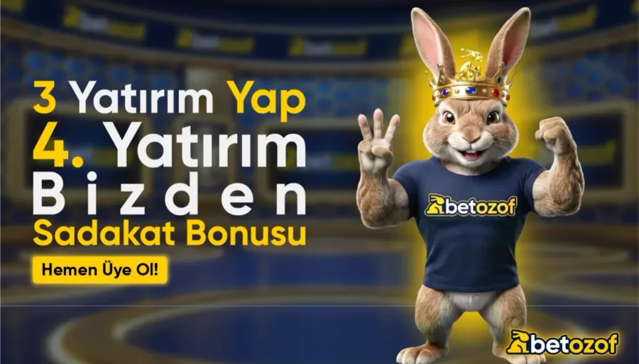 3 YATIRIM YAP 4.YATIRIM BİZDEN SADAKAT BONUSU