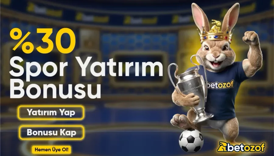 %30 SPOR YATIRIM BONUSU