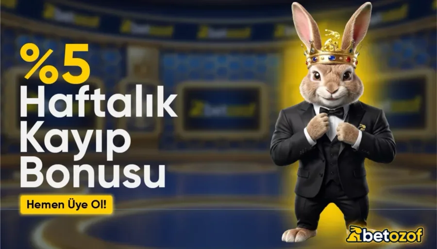%5 HAFTALIK KAYIP BONUSU
