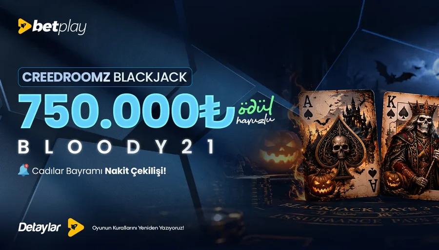 Bloody 21 – Cadılar Bayramı Nakit Çekilişi (BLACKJACK)