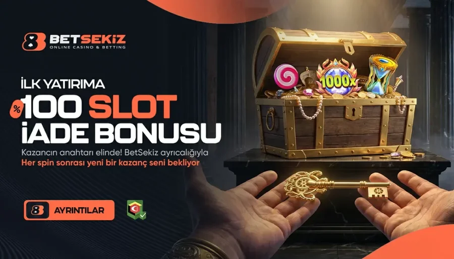%100 SLOT İADE BONUSU